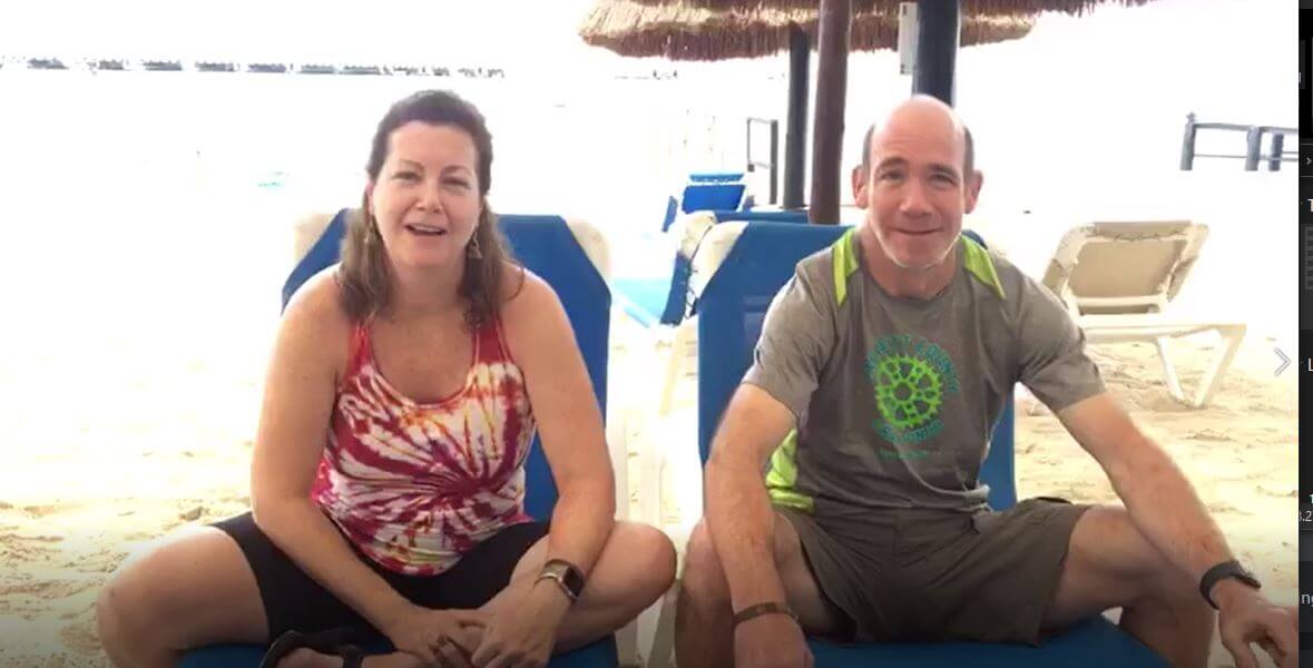 Chris & Lea from Virginia enjoy their vacation!