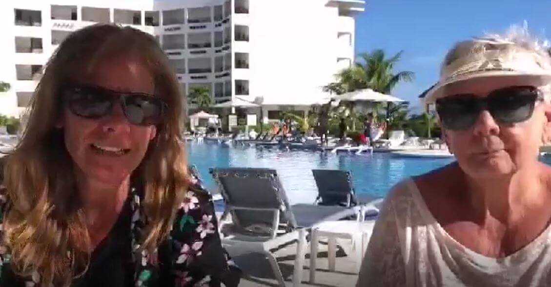 Deanna & mother in law Dale DeMules from Alberta Canada enjoy time together