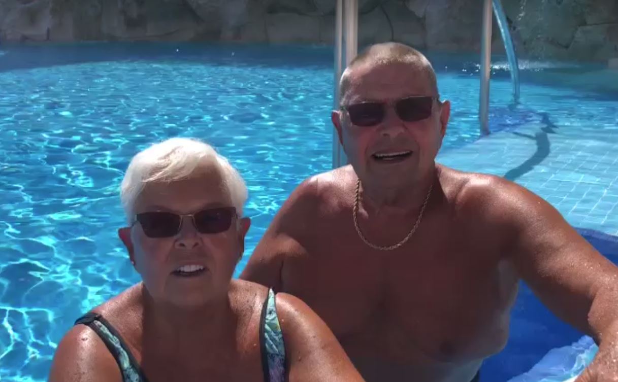 Fred and Myrna Nelson tell us allbout their trip