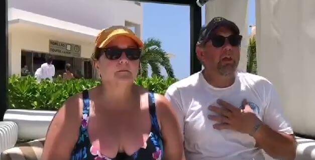 Jeffrey Benton and Kathy Evans in Riviera Maya