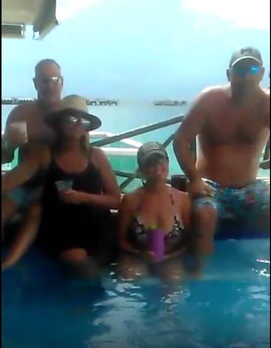 Outdoor Poolside Interview w friends from Missouri