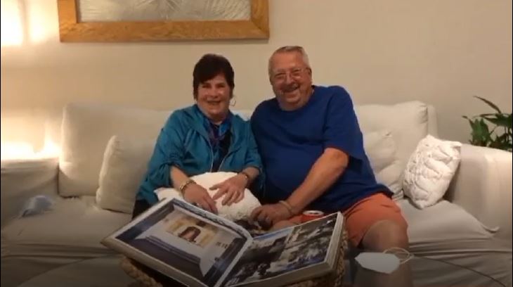 Robin and Stephen Pleasnick celebrate their 46th wedding anniversary spending 2 weeks of twhat they say was the most enjoyable vacation ever!