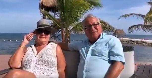 Sunny and Bill Corey feeling absolutely safe at their home away from home