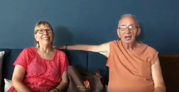 Members Ron and Brenda enjoy their vacation in PM